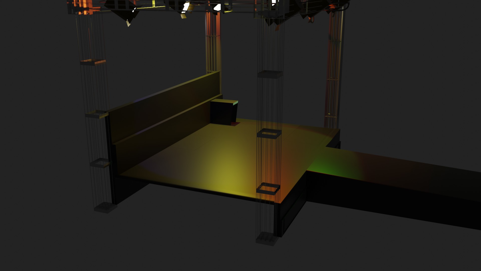 Concert stage (includes animated lighting in cyclic mods) preview image 2